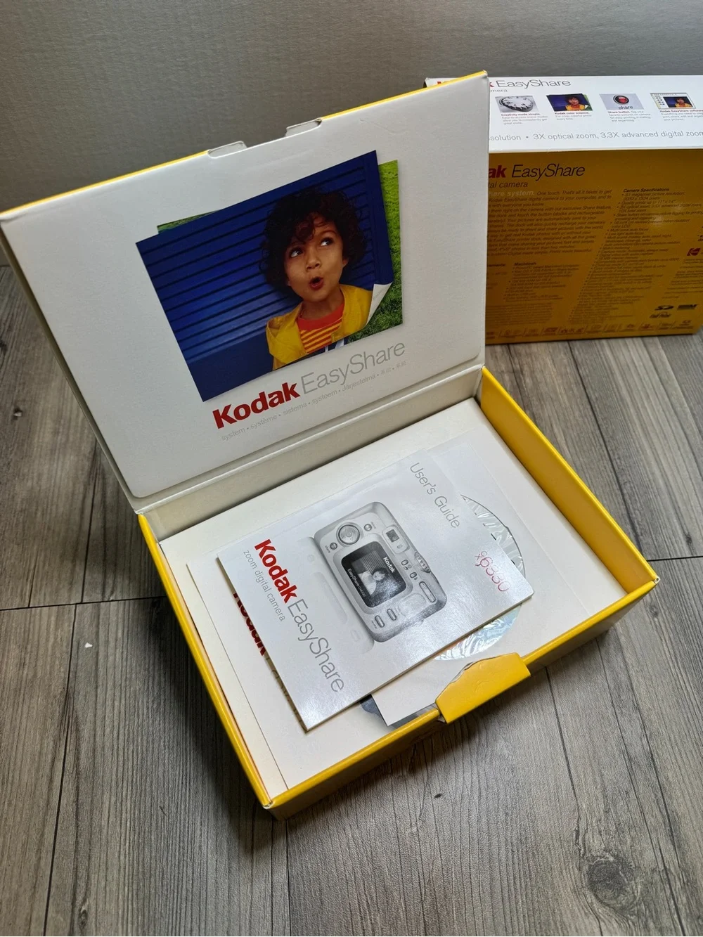 Kodak Digital Camera EasyShare CX6330 3.1MP Silver Tested with Box Works